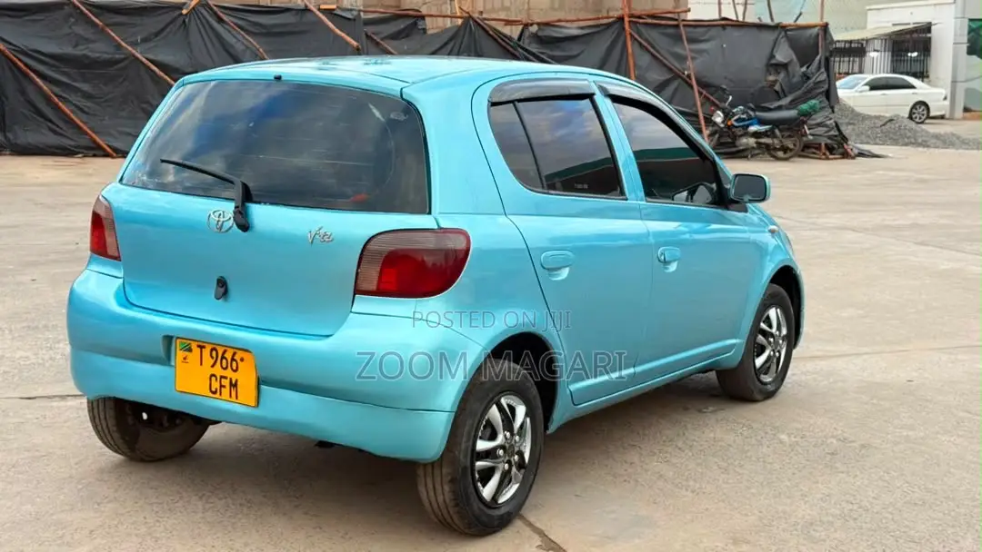 Toyota Vitz 2002 Blue