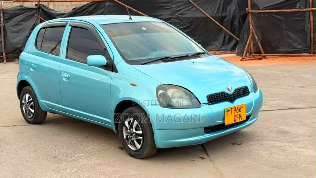 Toyota Vitz 2002 Blue