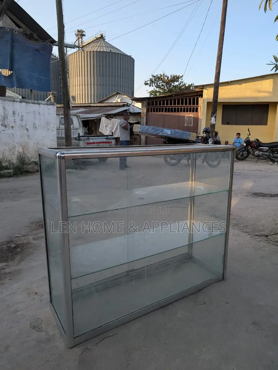 Kabati Aluminum Full Kioo 4×4
