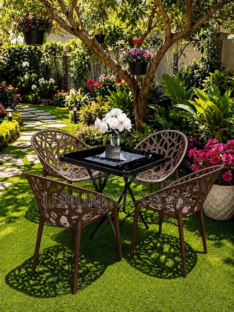 Table Folding With 4 Chairs