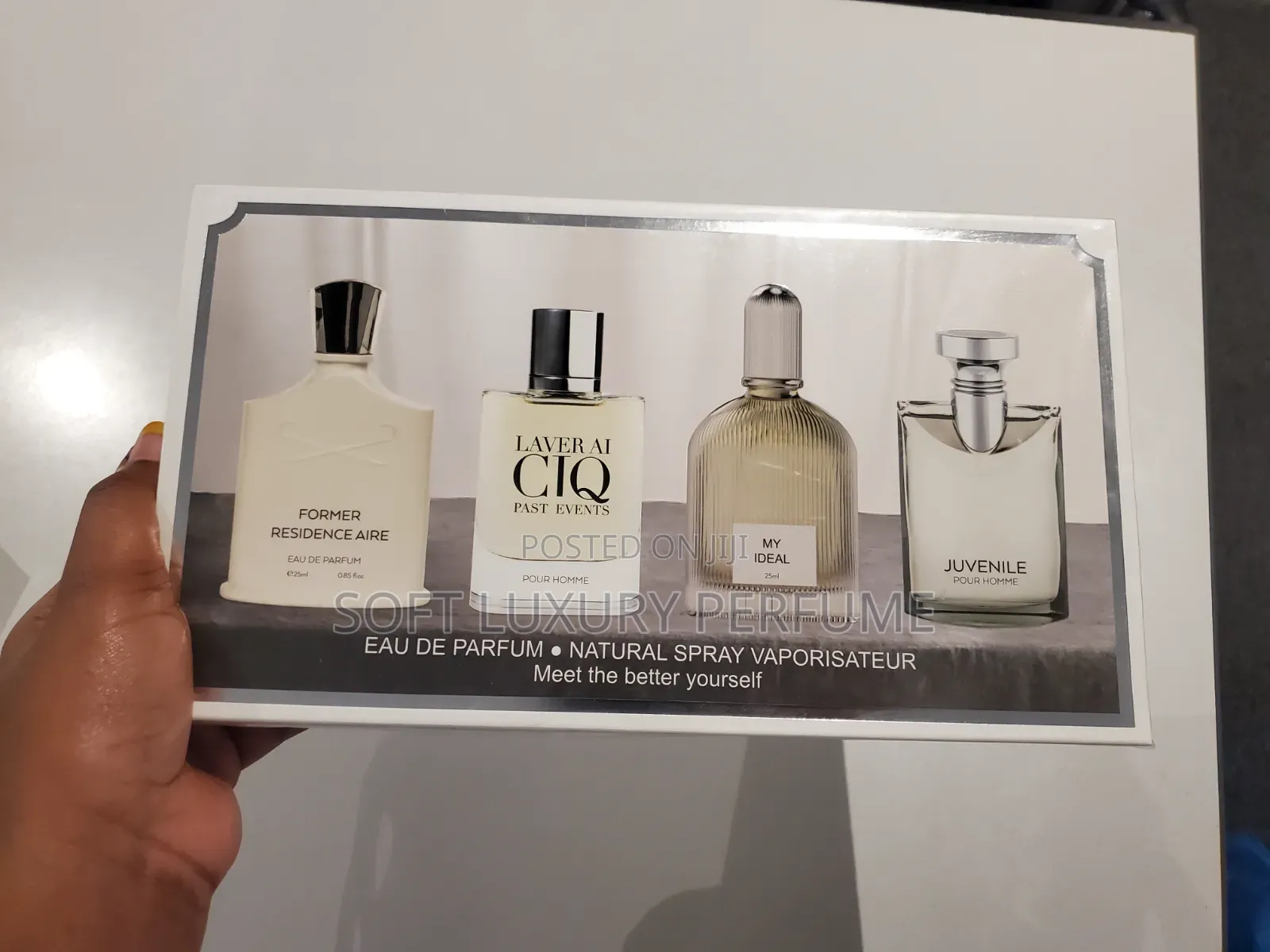 Flower of Story 4-in-1 Men's Perfume Gift Set (4 X 25ml)