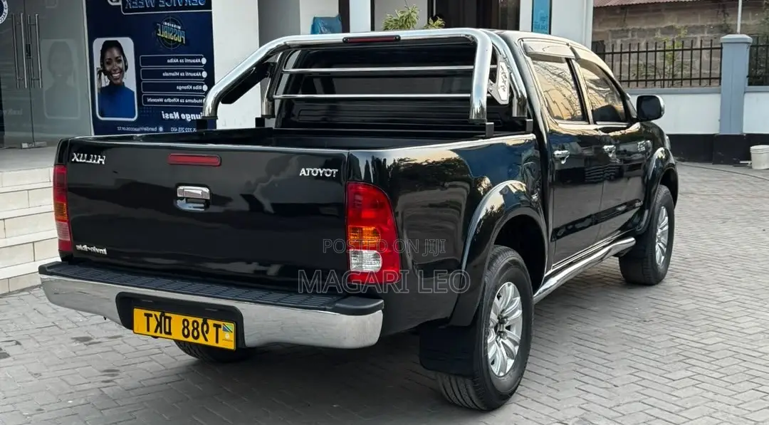 Toyota Hilux 3.0 D-4D Double Cab 2008 Black