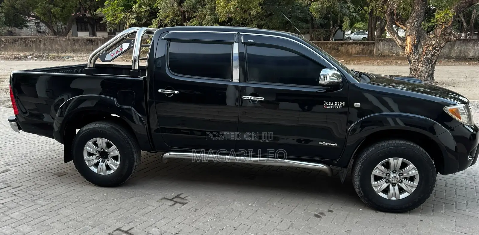 Toyota Hilux 3.0 D-4D Double Cab 2008 Black