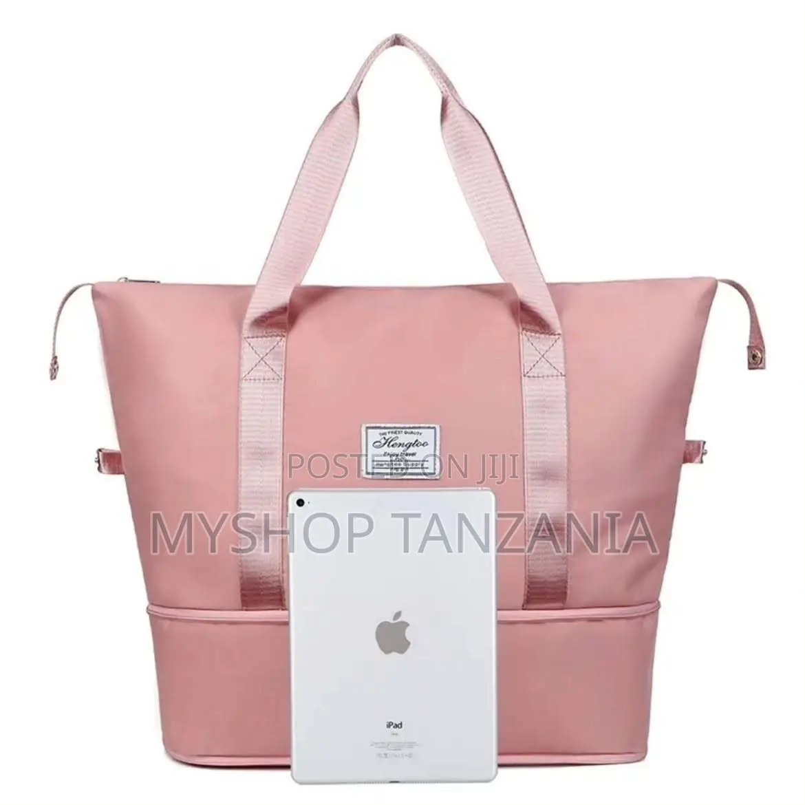 Pink Expandable Travel Bag F