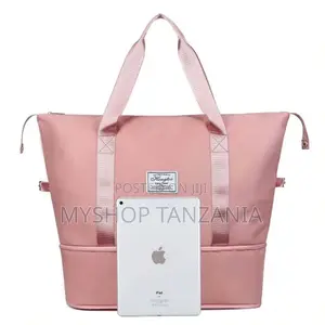 Pink Expandable Travel Bag F