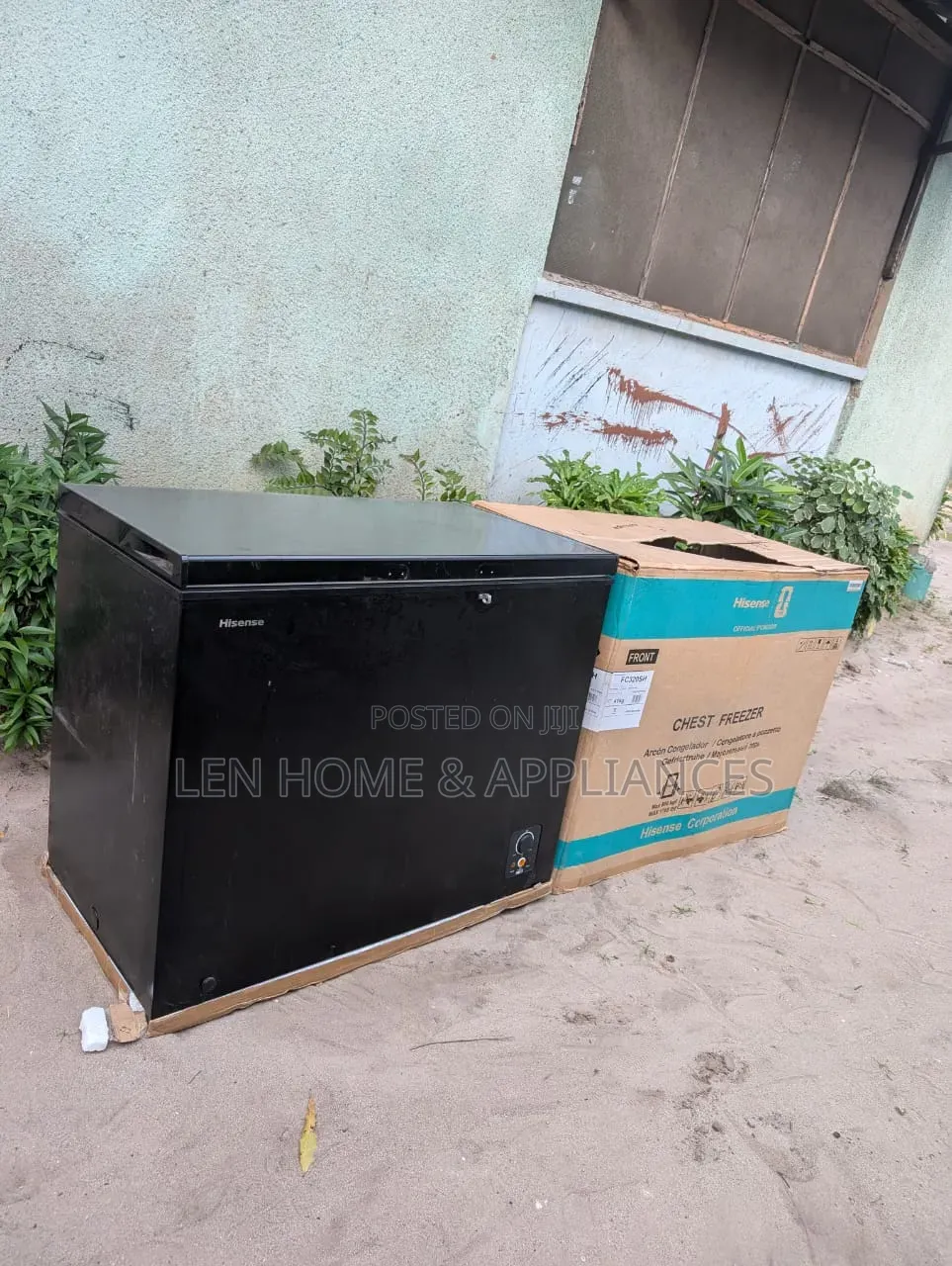 Freezer 250L Color Black Brand Hisense
