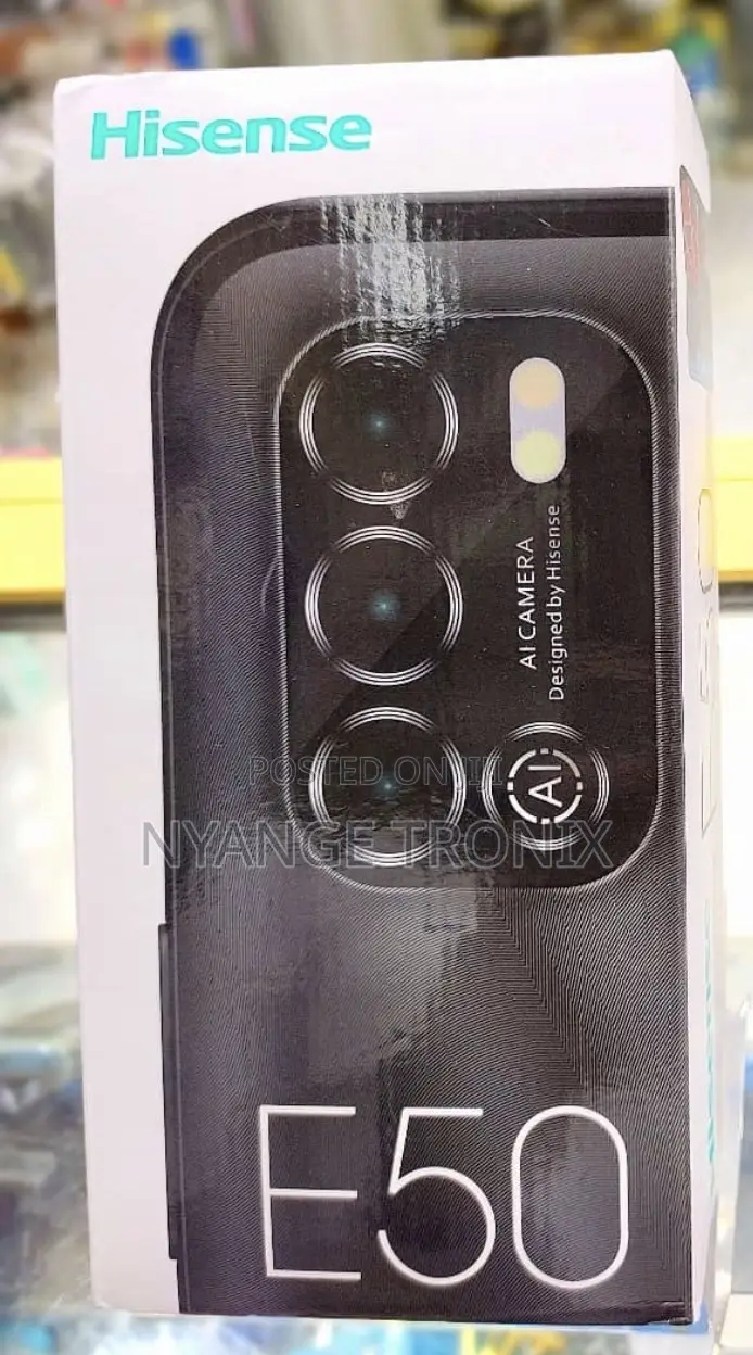 New Hisense E50 64 GB Black
