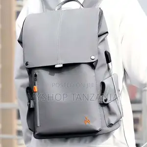 Light Gray UrbanEdge Commuter Backpack