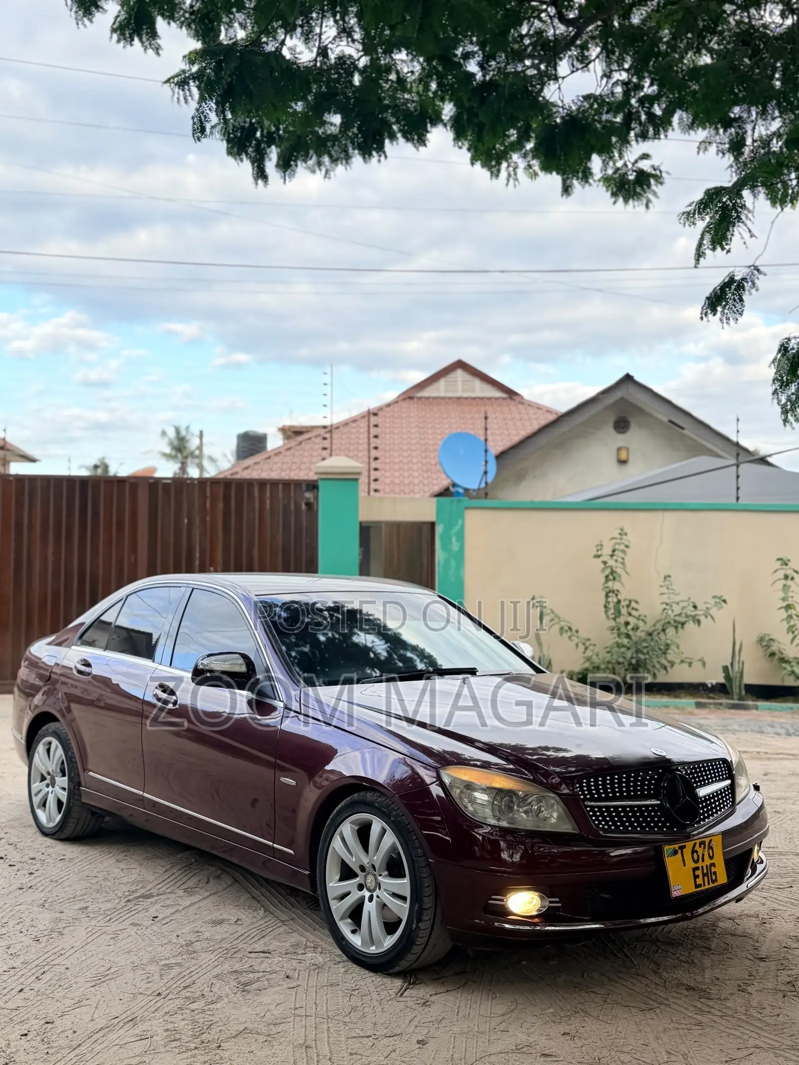 Mercedes-Benz C-Class 2008 Burgundy