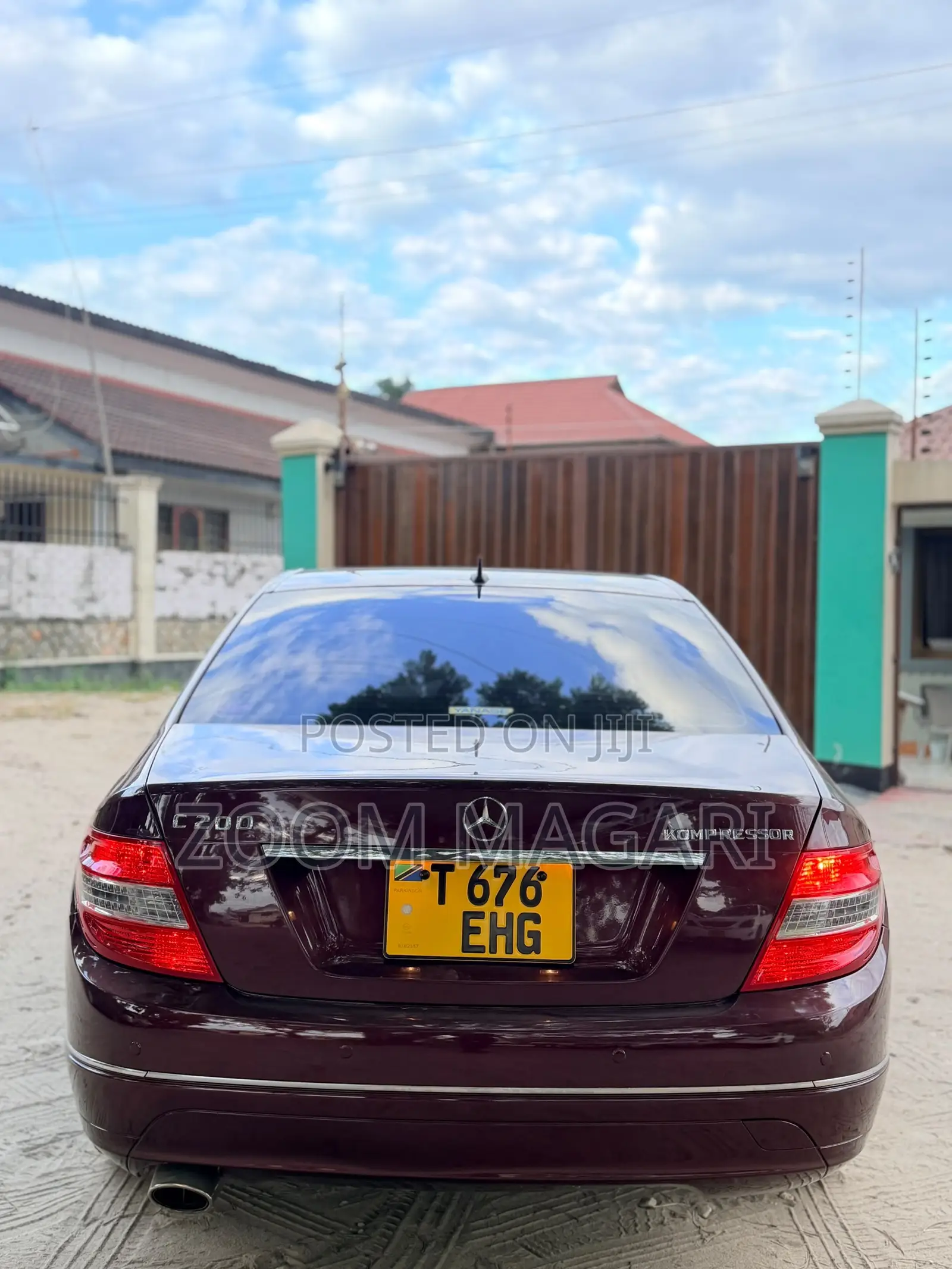 Mercedes-Benz C-Class 2008 Burgundy