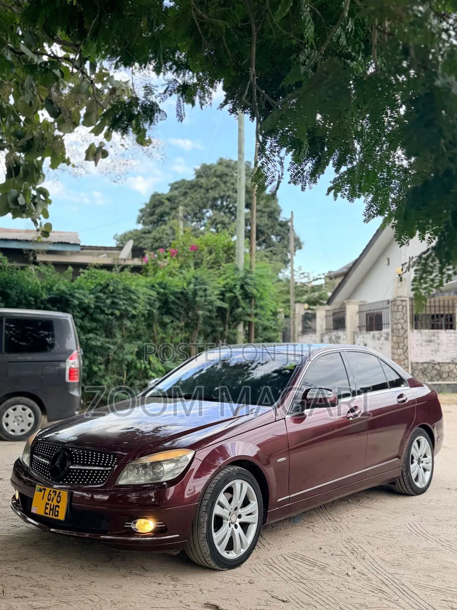Mercedes-Benz C-Class 2008 Burgundy