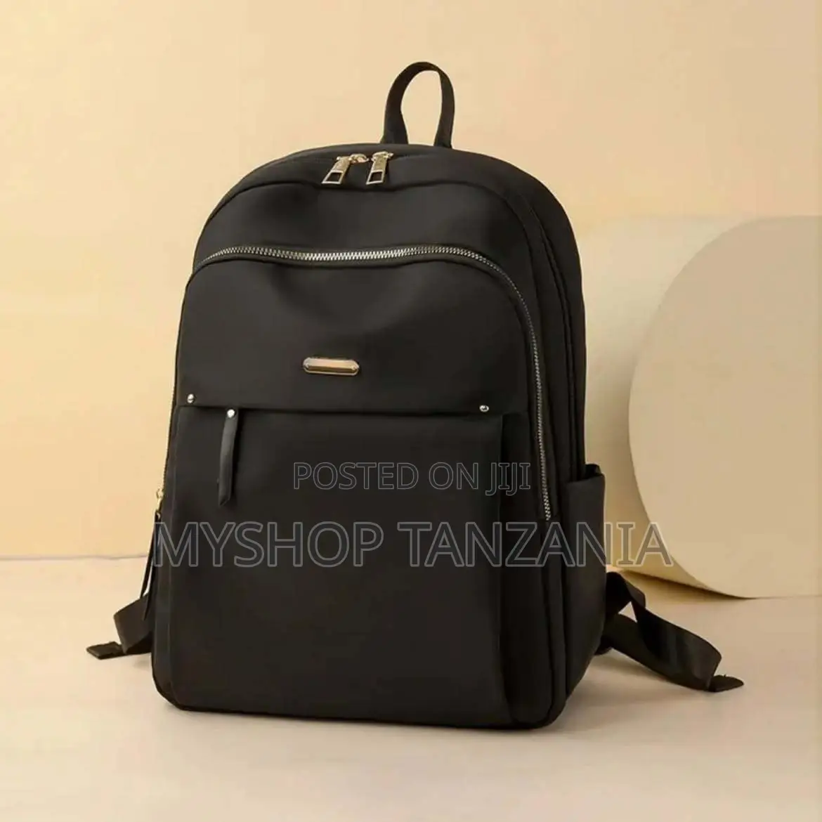 Ghost Backpack Black, Minimalist Laptop Bag
