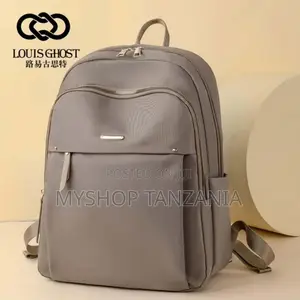 Ghost Backpack Black, Minimalist Laptop Bag