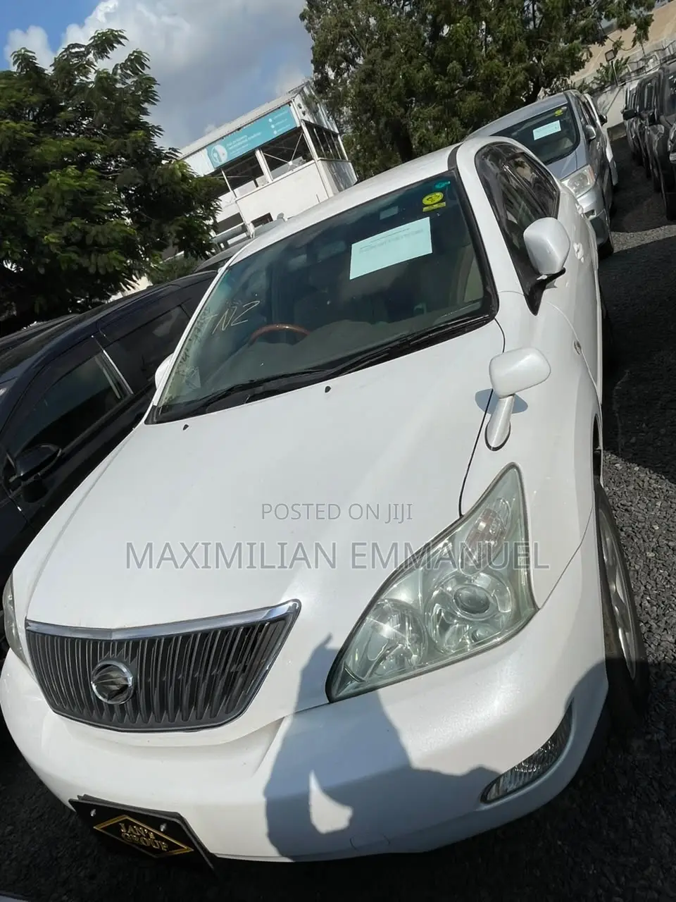 Toyota Harrier 2008 White