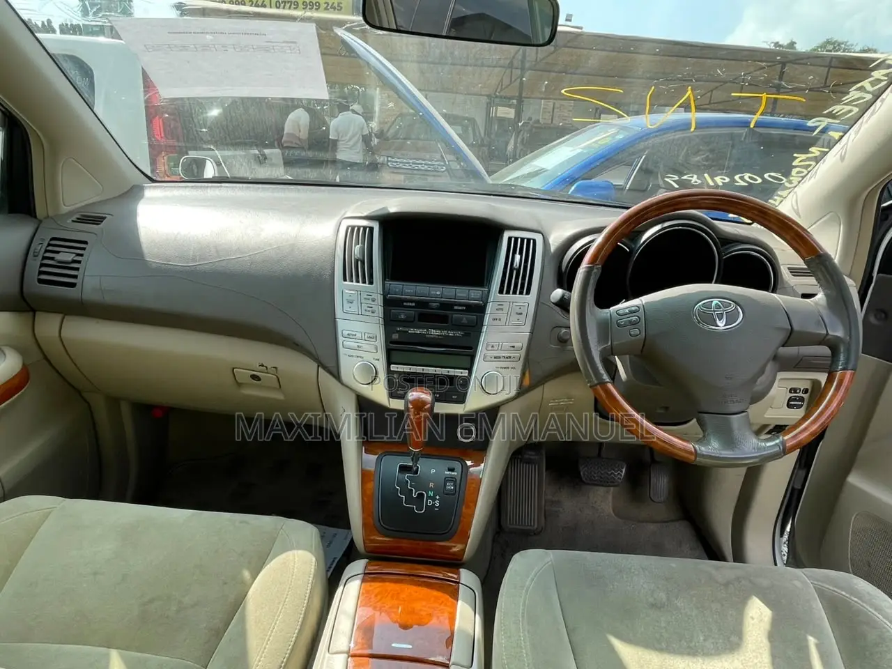 Toyota Harrier 2008 White