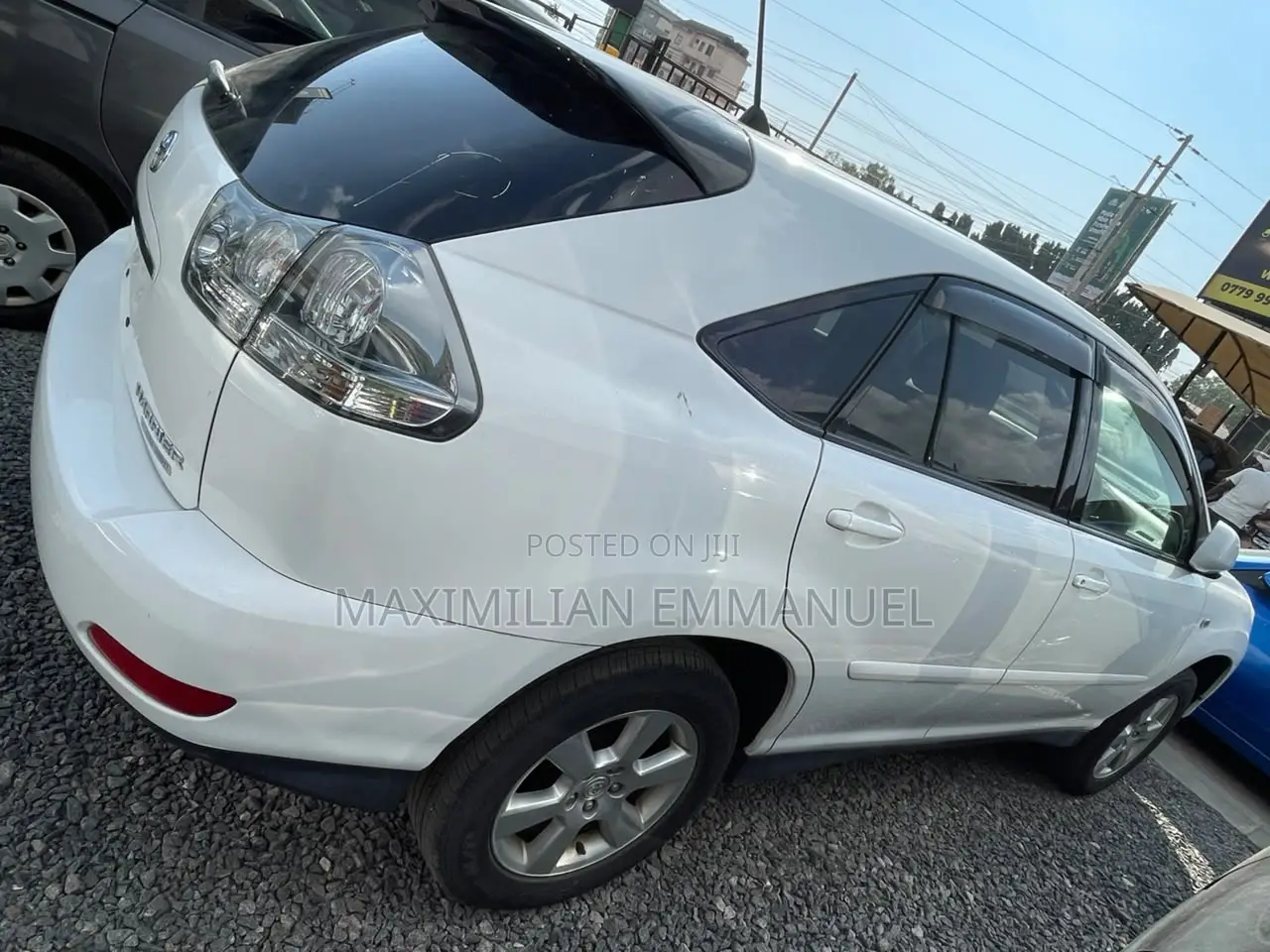 Toyota Harrier 2008 White