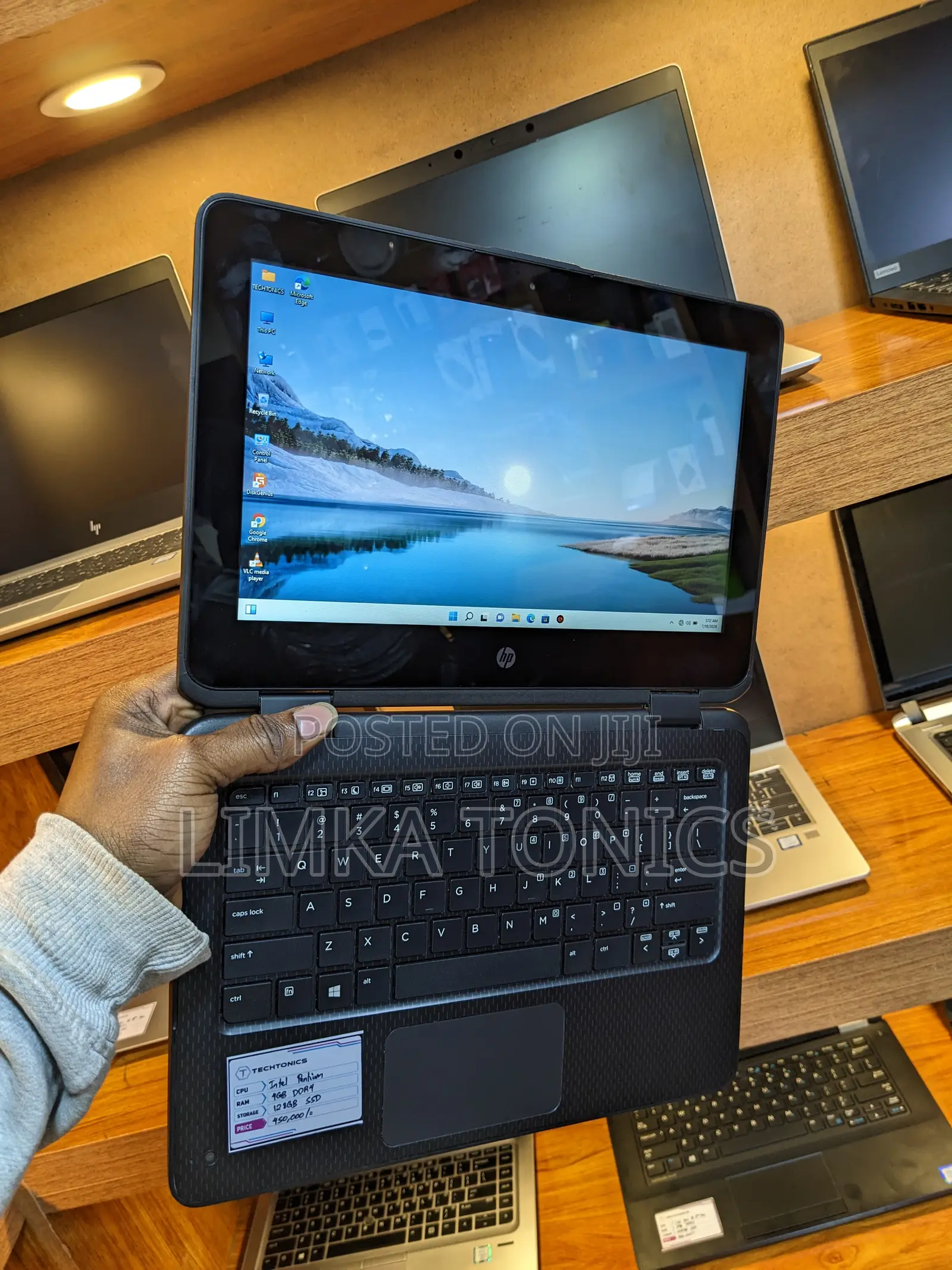New Laptop HP 4GB Intel Pentium SSD 128GB