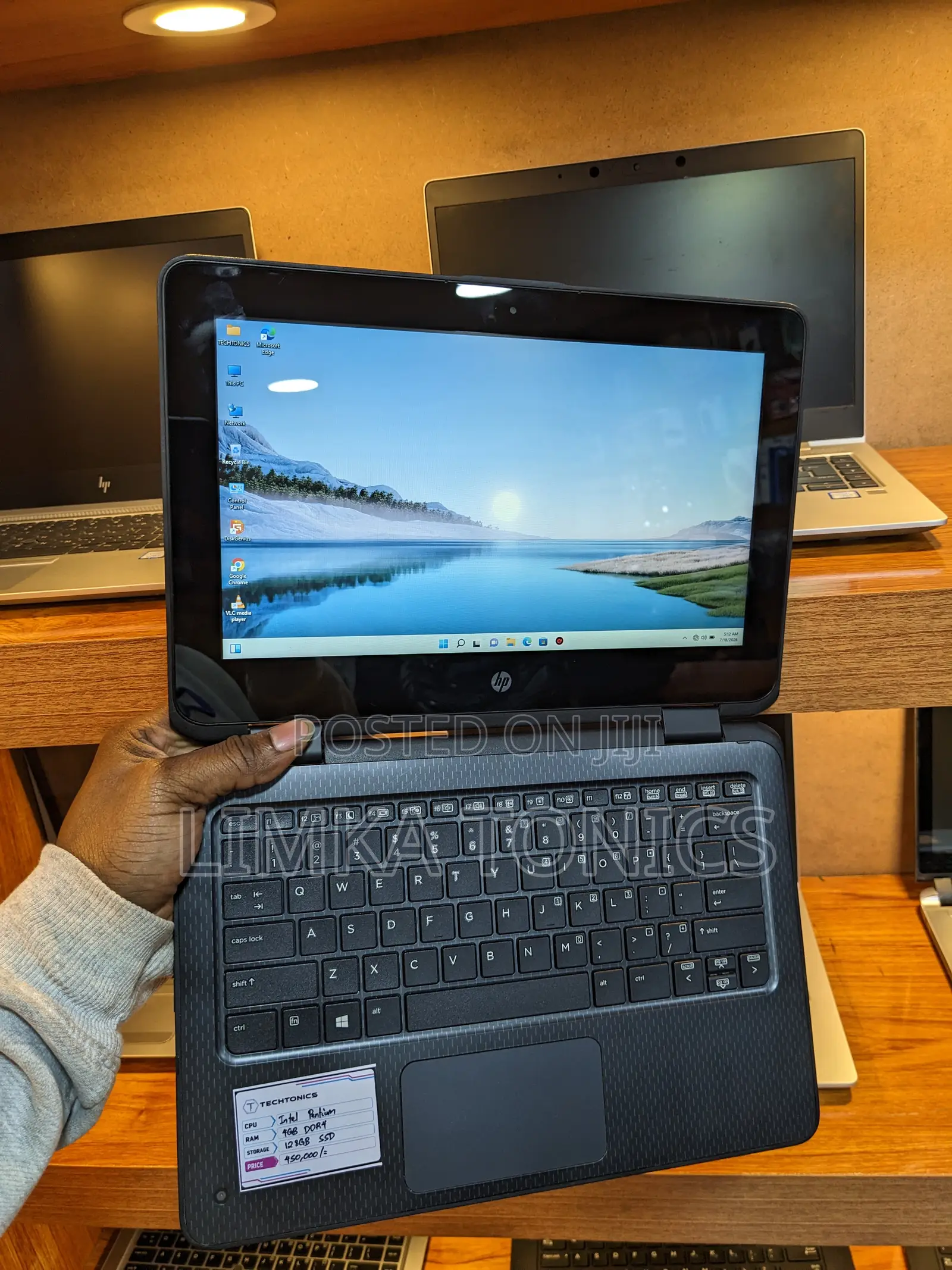 New Laptop HP 4GB Intel Pentium SSD 128GB