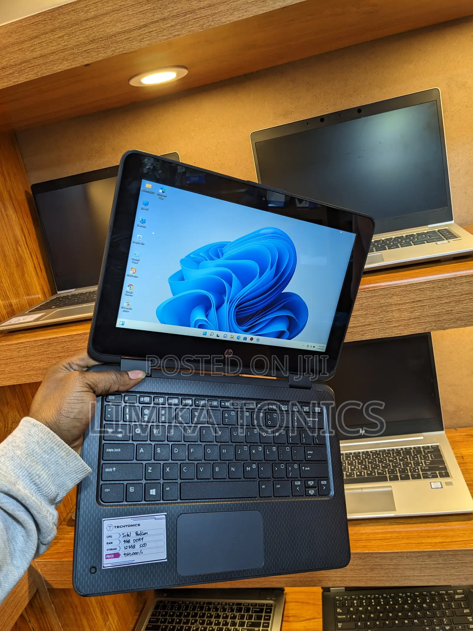 New Laptop HP 4GB Intel Pentium SSD 128GB