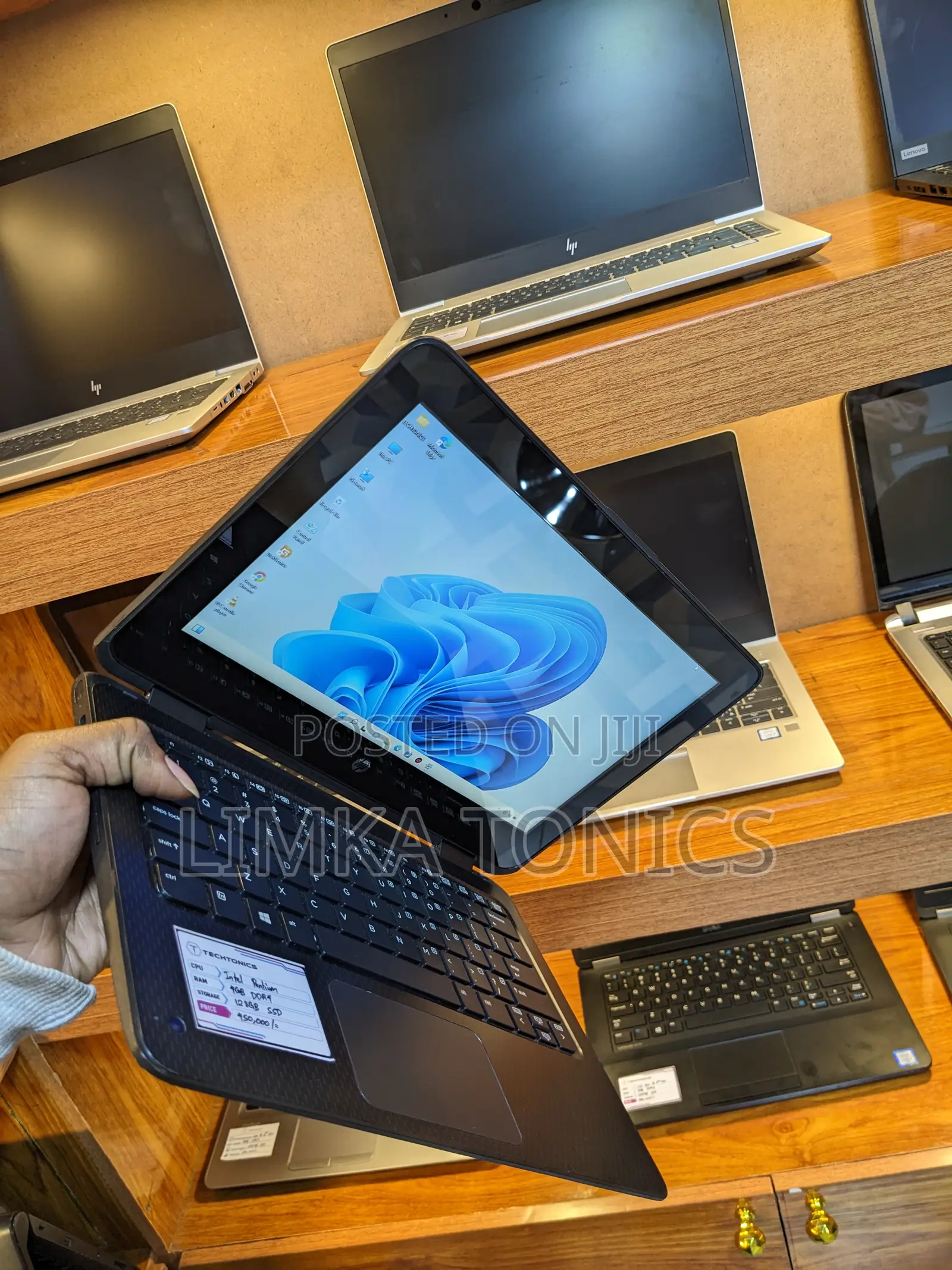 New Laptop HP 4GB Intel Pentium SSD 128GB