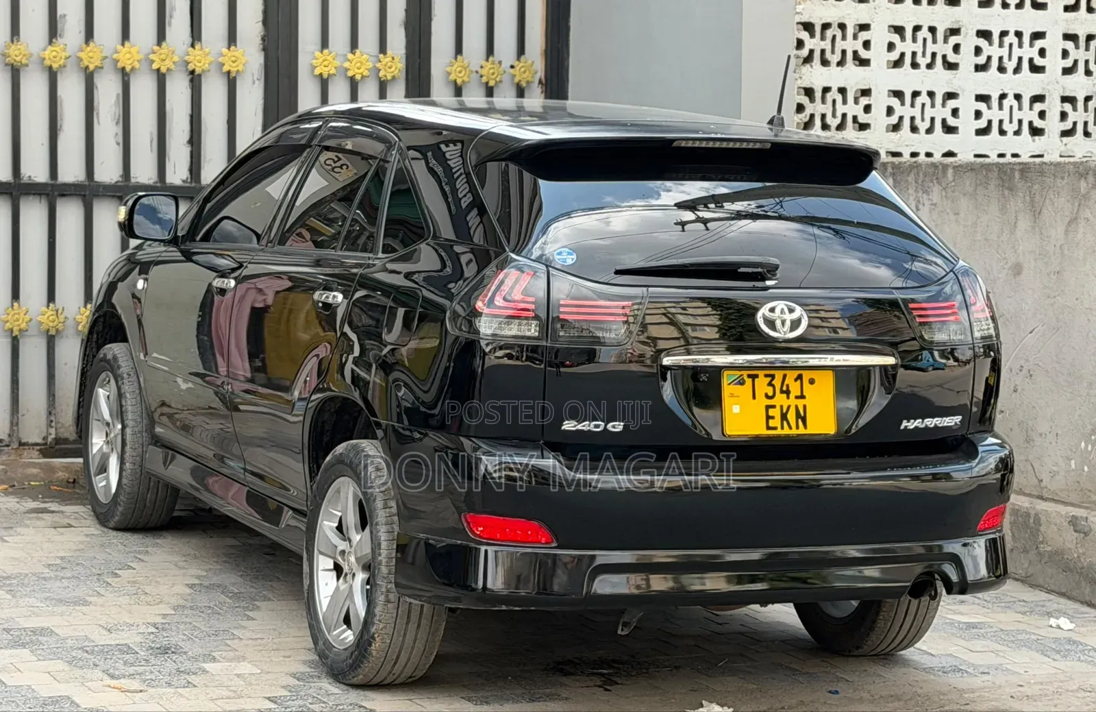 Toyota Harrier 2007 Black