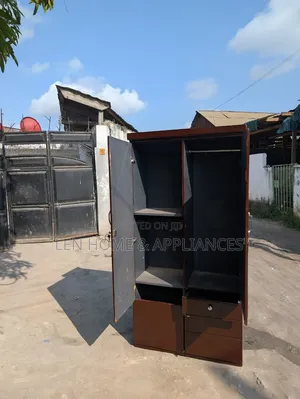 Kabati Zuri Sana Languo Milango Miwili Mbao Ngumu