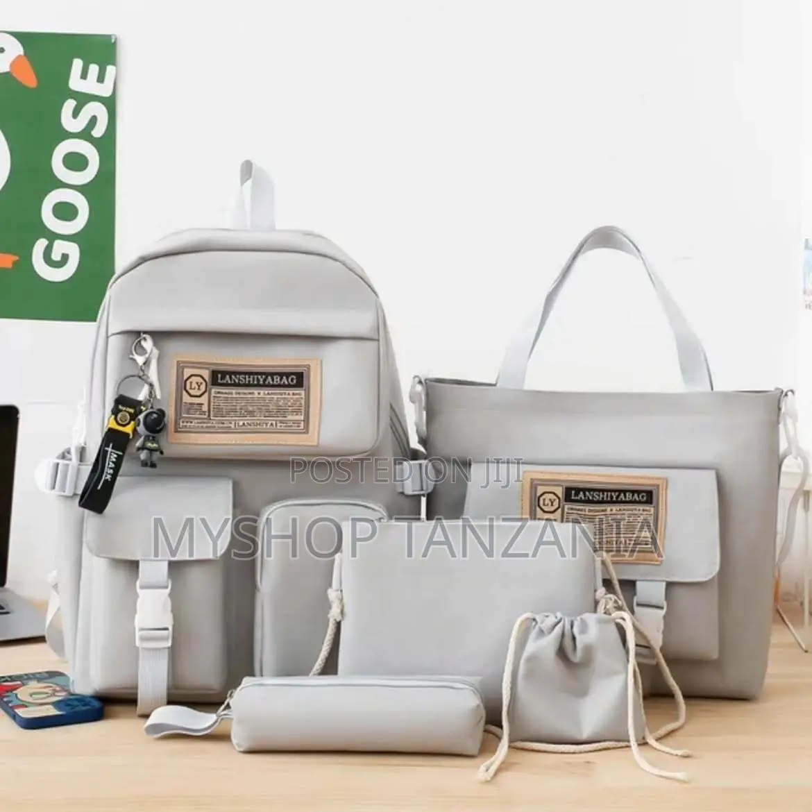 Lanshiyabag 5-Piece Backpack Set