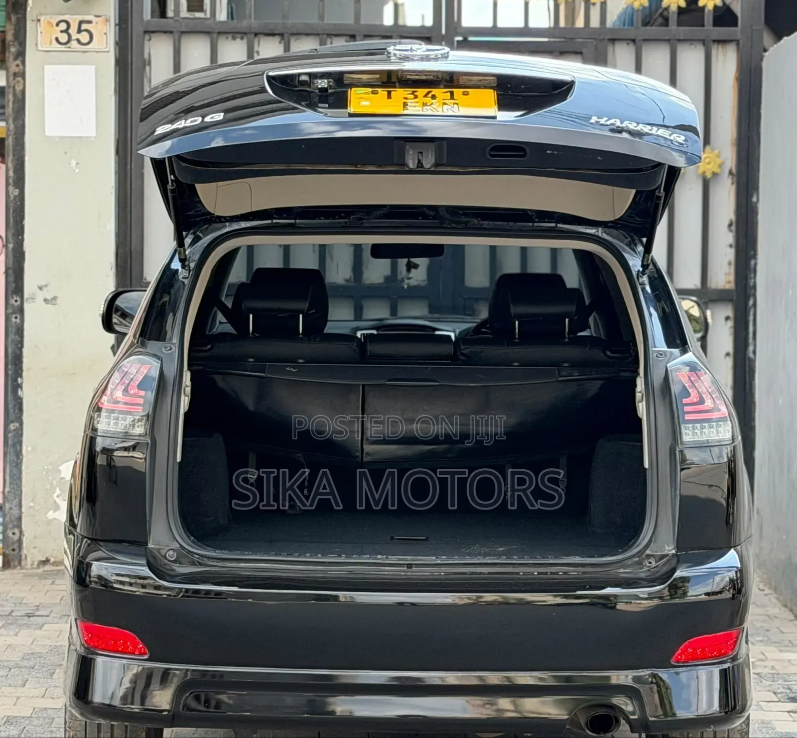 Toyota Harrier 2007 Black