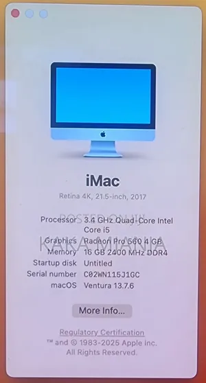 Desktop Computer Apple Mac Pro 18GB Intel Core i5 HDD 1T