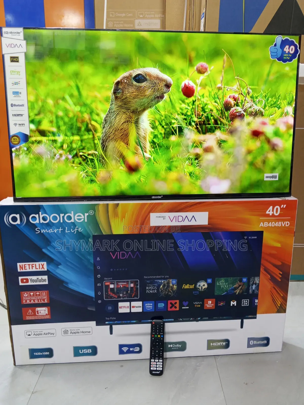 Aborder 40 Inch FHD Smart TV