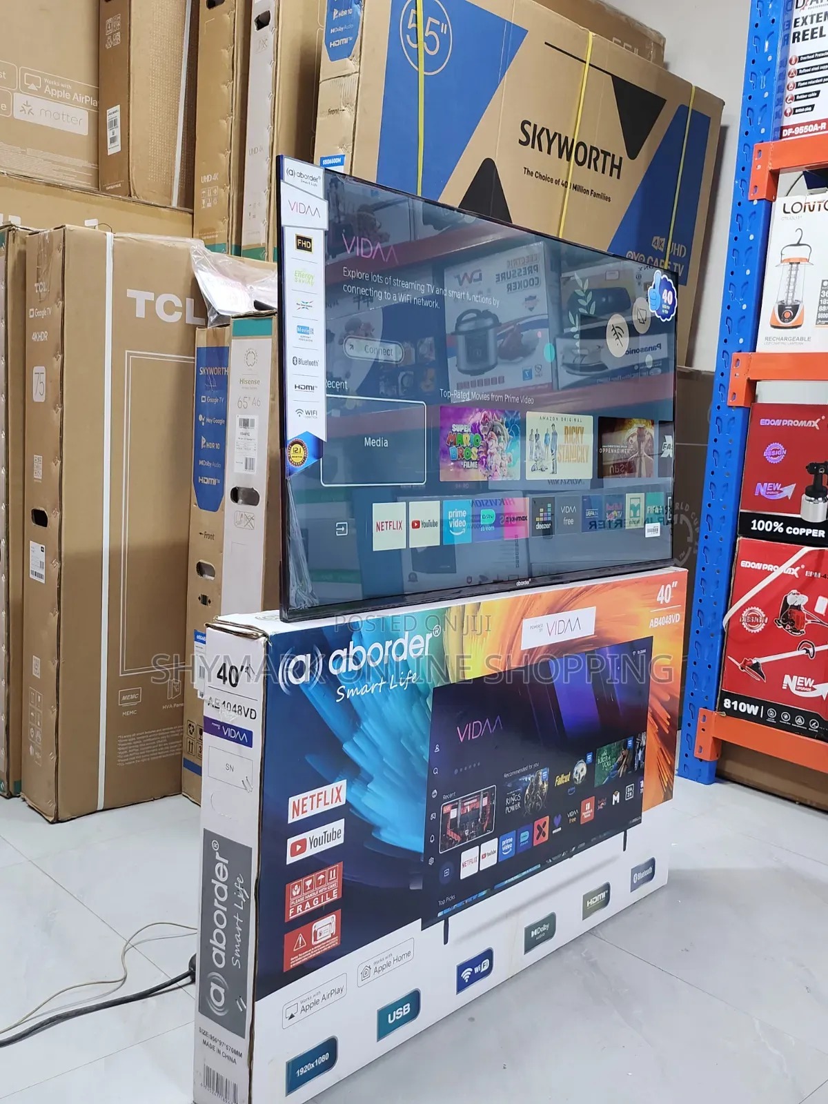 Aborder 40 Inch FHD Smart TV