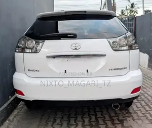 Toyota Harrier 2008 White