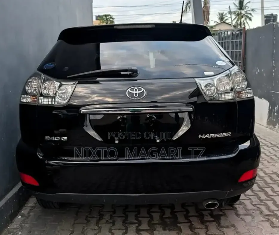 Toyota Harrier 2008 Black