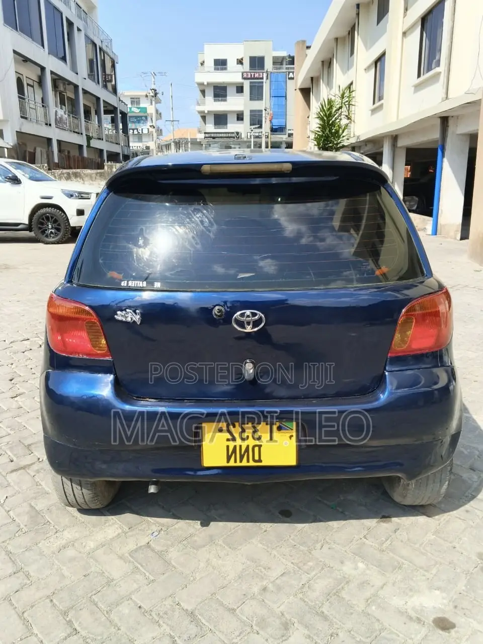 Toyota Vitz 1.0 FWD 3dr 2002 Blue