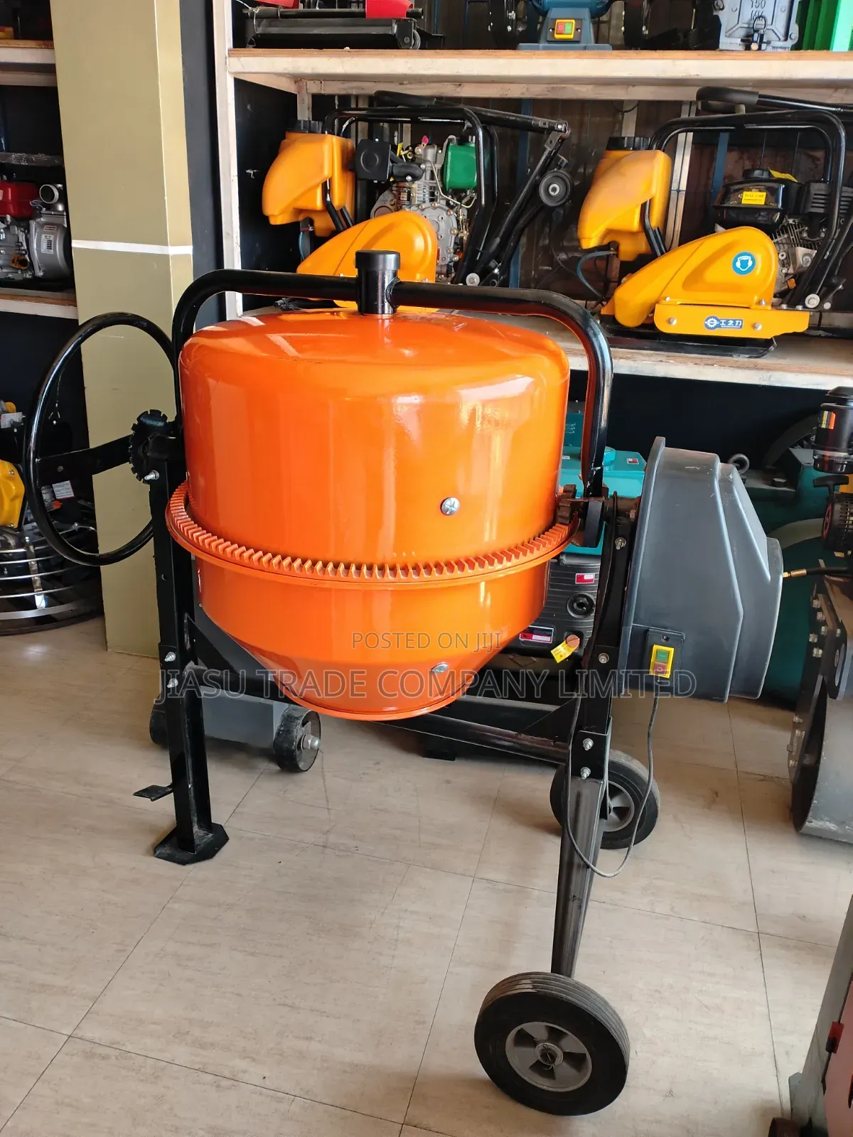 Electric Concrete Mixer 250L