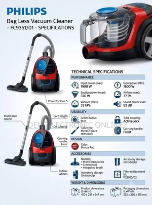 *Philips Vaccum Cleaner at 405,000*