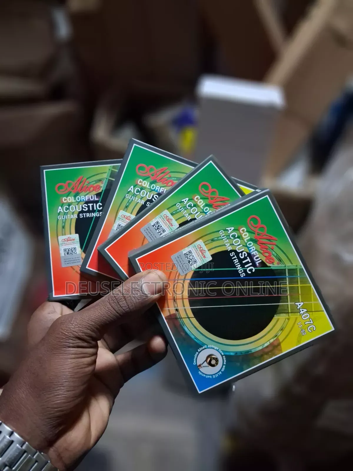 *ALICE Colourful* Acoustic Guitar Strings 21,000
