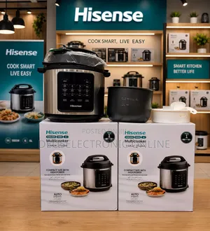 Hisense Pressure Cooker Ya 5 Litter Kwa Bei Nafuu Kabisa.