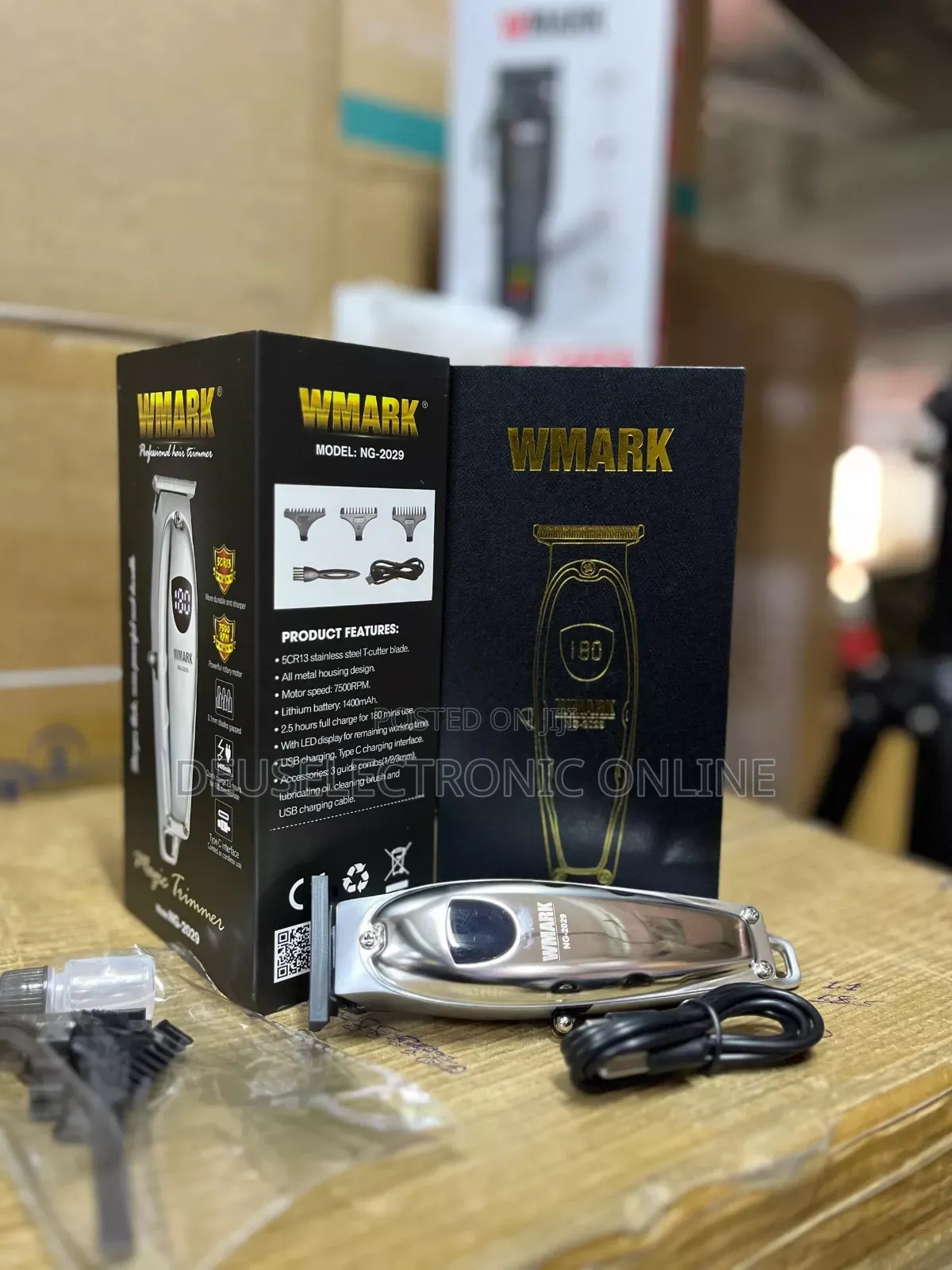 *WMARK* Professional Hair Trimmer
 Rechargeable