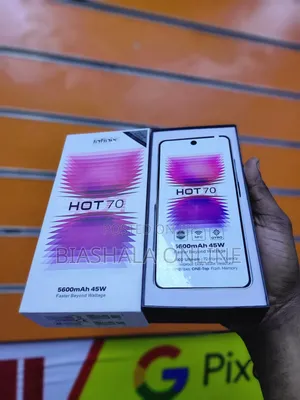 New Infinix Hot 70 256 GB Silver