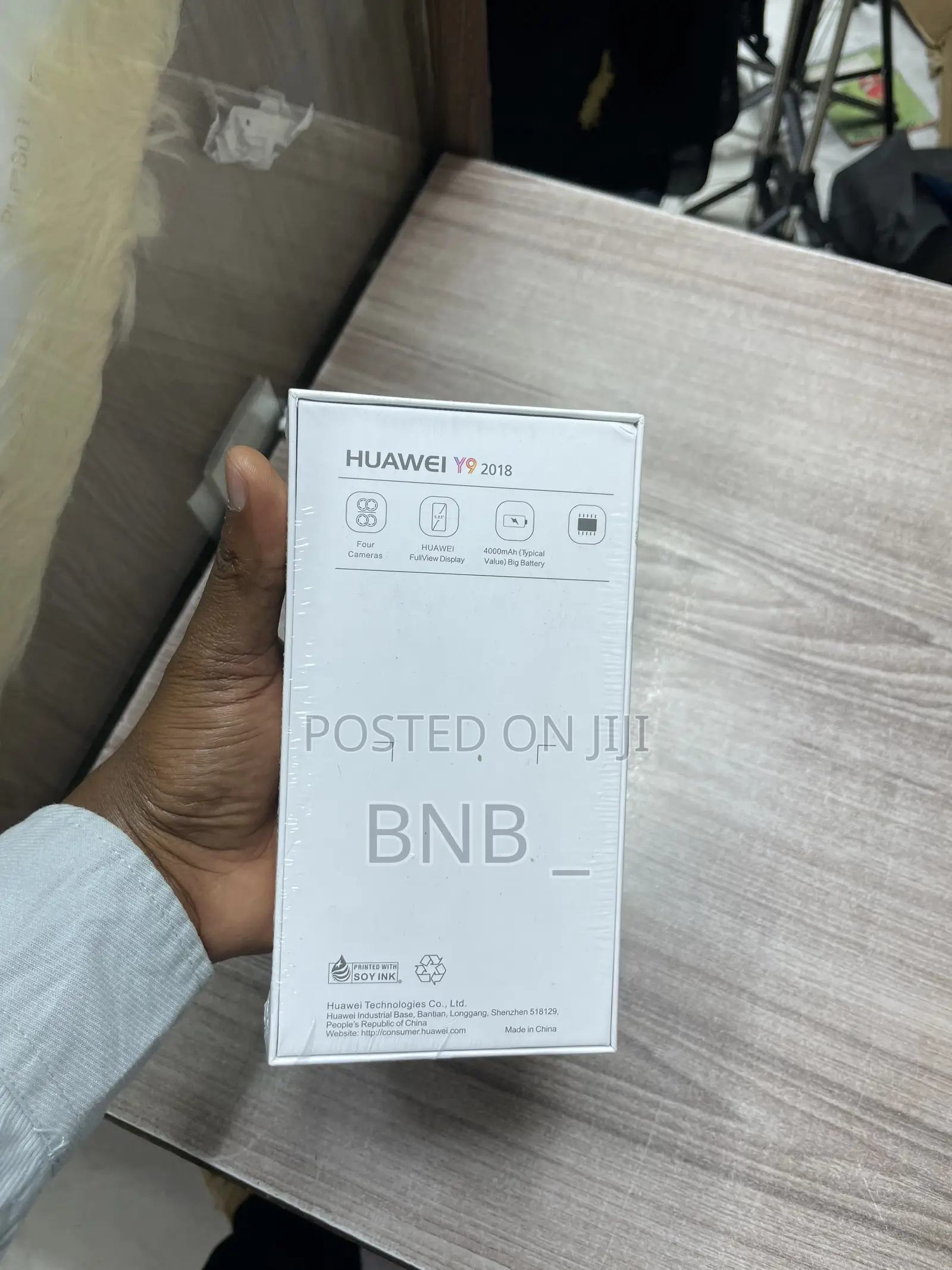 New Huawei Y9 128 GB White