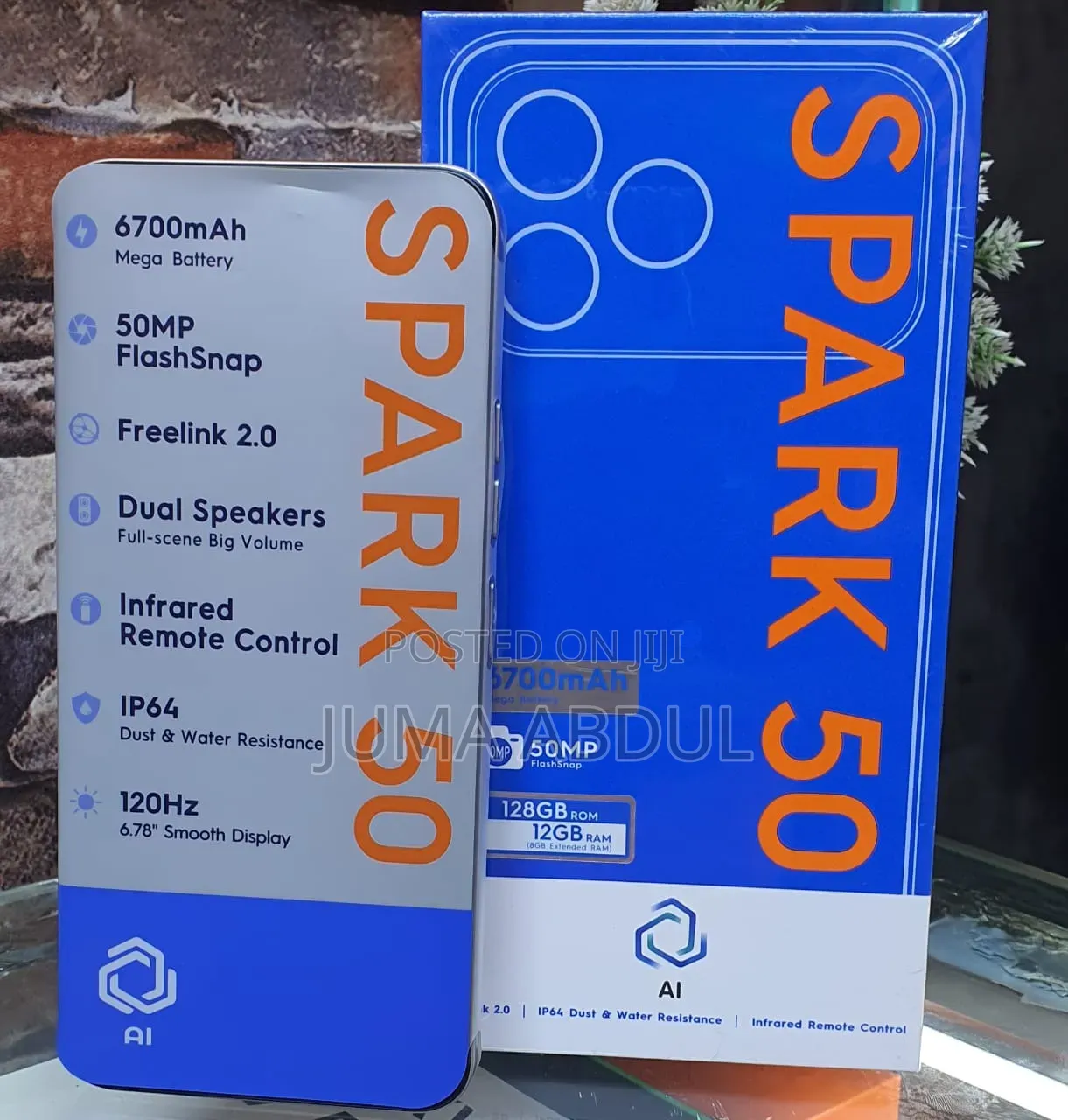 New Tecno Spark 50 128 GB