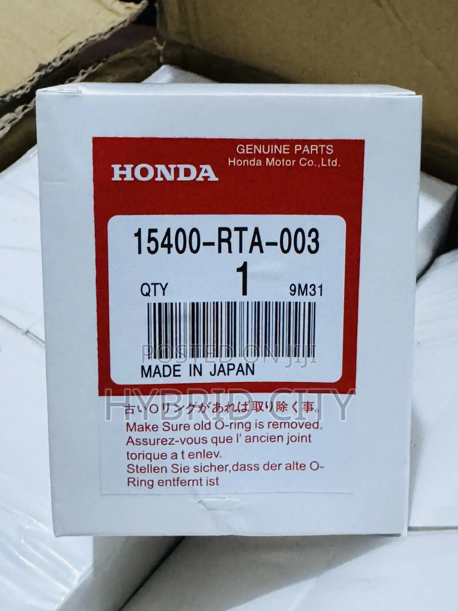Honda Hybrid Oil Filter Og