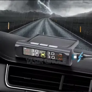 TPMS Solar Tire Pressure Sensor Car Tire Pressure Monitoring System