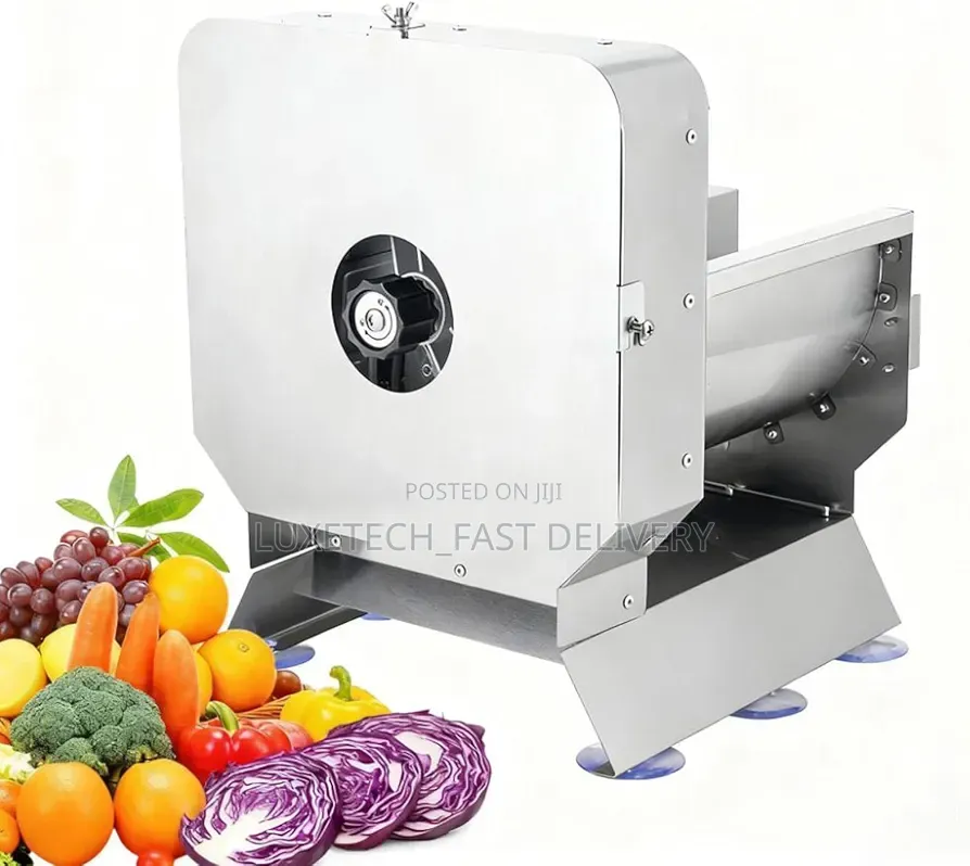 Commercial Electric Fruit Vegetable Slicer – Stainless Steel