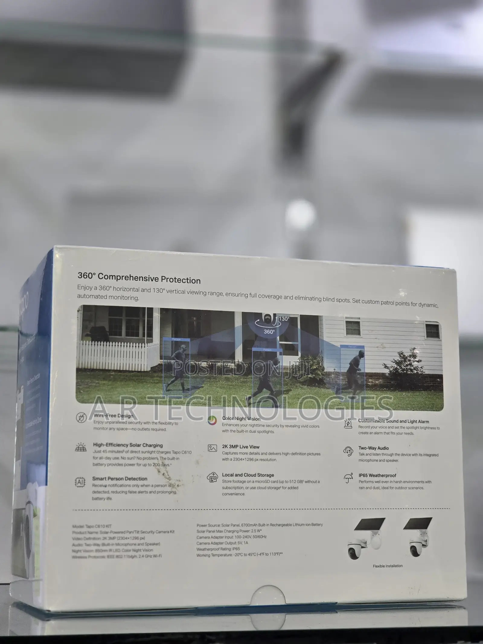Tapo Outdoor Solar Camera