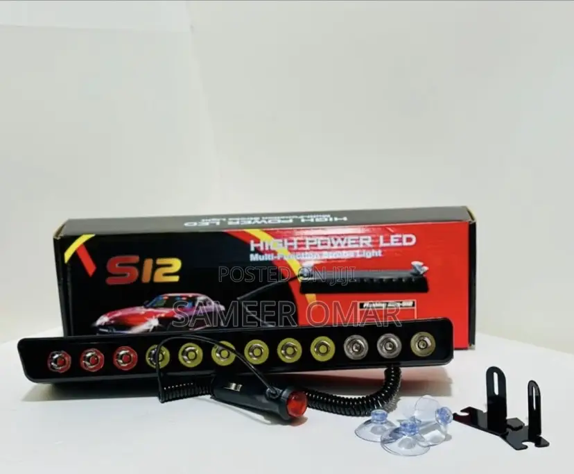 S12 High Power LED Multi-Function Strobe Light Bar