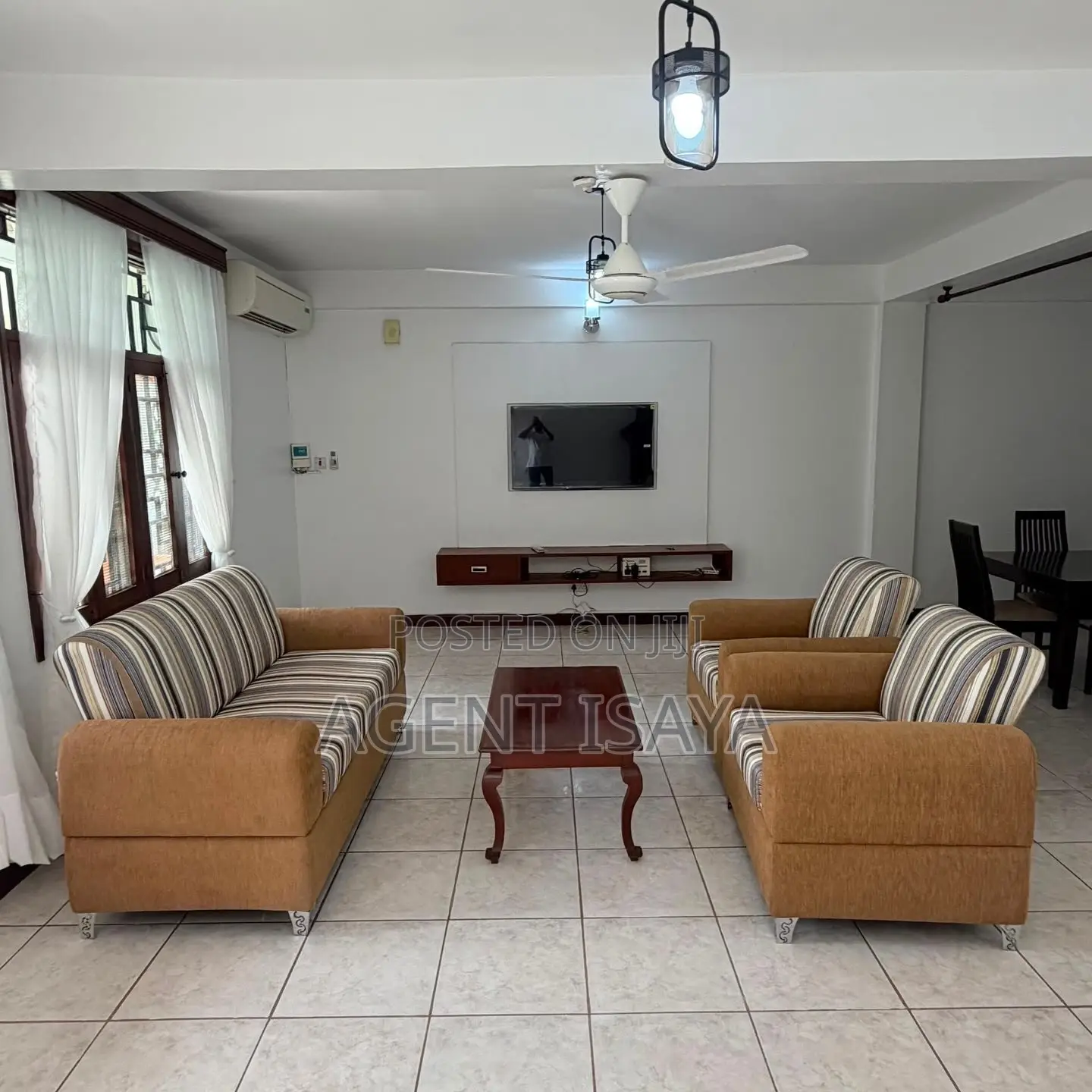 Furnished 3bdrm Apartment in Masaki for rent