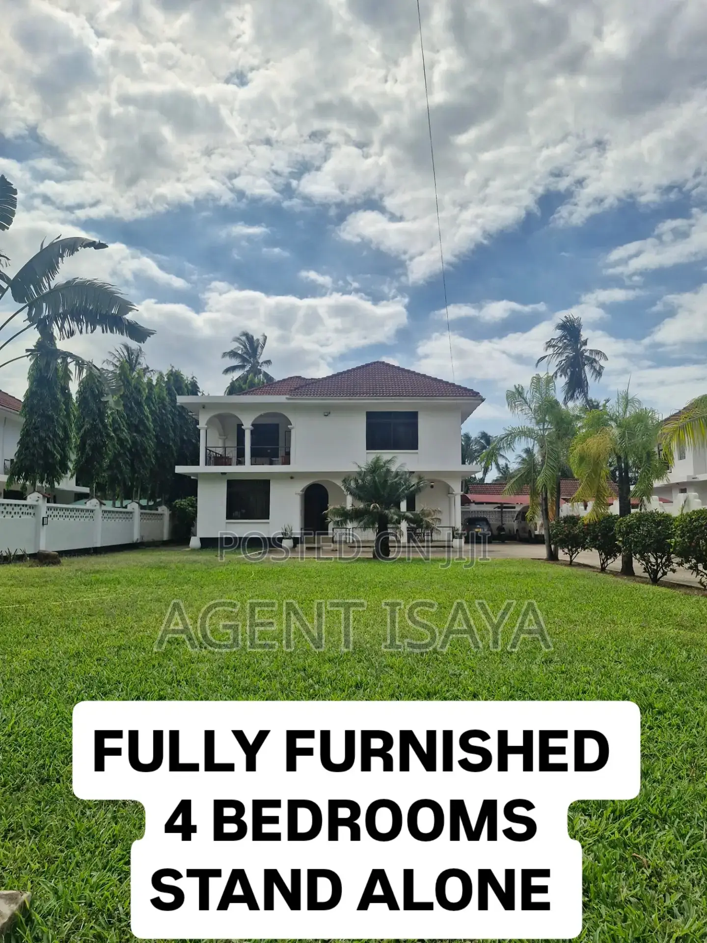 Furnished 4bdrm Apartment in Kawe for rent