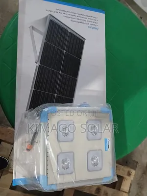 Solar Street Light (Floodlight) 60w Kwa Wapenda Mwanga Mkali